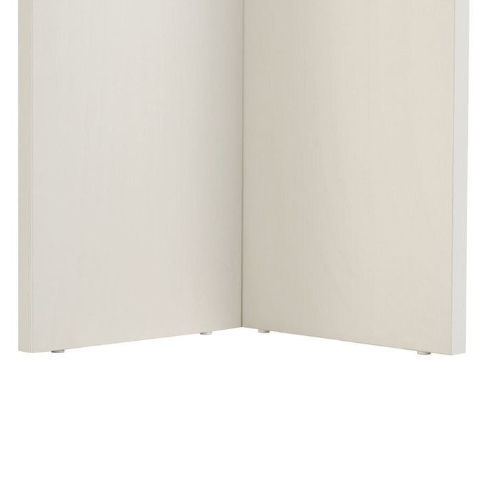 Hanah Home Linza Mesa de Comedor Blanco Madera Hanah Home Linza Mesa de Comedor Blanco Madera